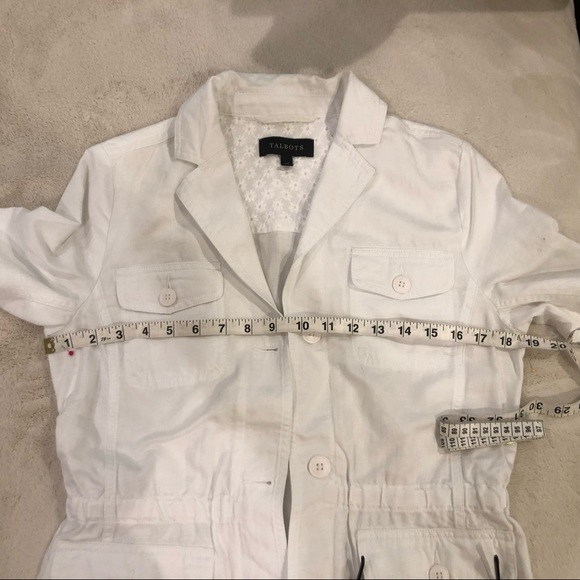 Talbots White Spring Jacket - Picture 8 of 8